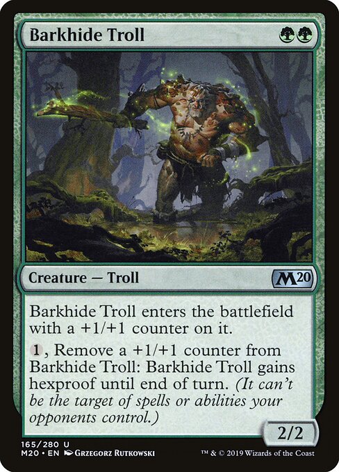 Core Set 2020 - 165 - Barkhide Troll - Uncommon