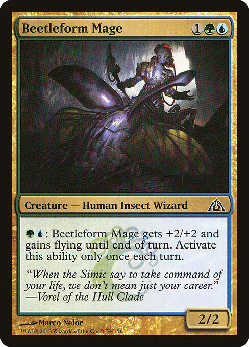 Dragon's Maze - 54 - Beetleform Mage - Common