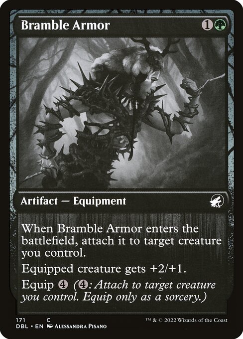 Innistrad: Double Feature - 171 - Bramble Armor - Common