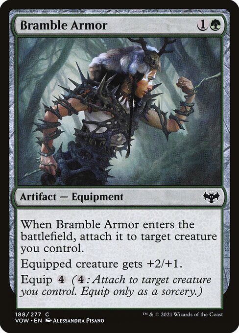 Innistrad: Crimson Vow - 188 - Bramble Armor - Common