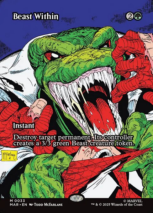 Marvel Universe - 33 - Beast Within - Mythic