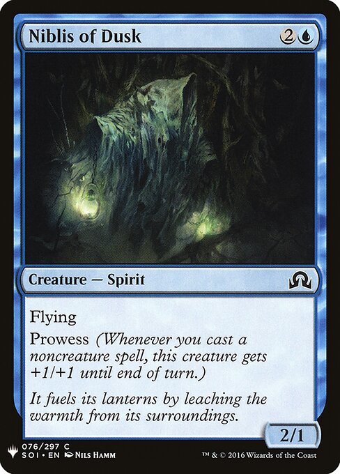 The List - SOI-76 - Niblis of Dusk - Common