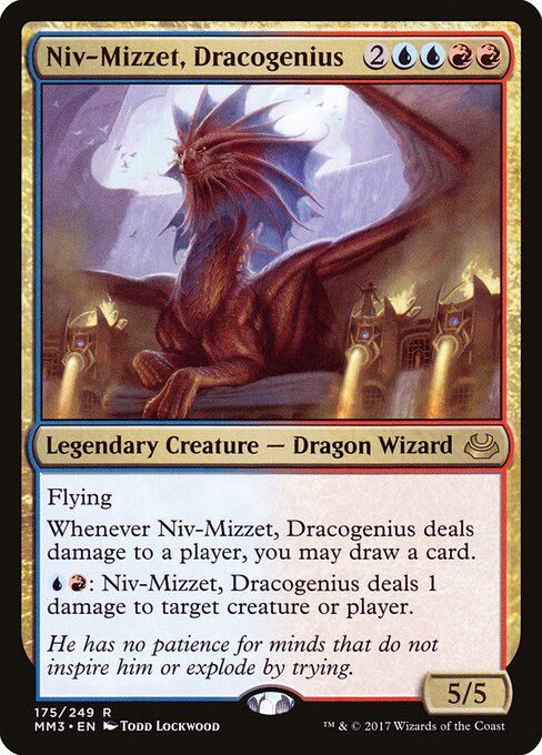 Modern Masters 2017 - 175 - Niv-Mizzet, Dracogenius - Rare