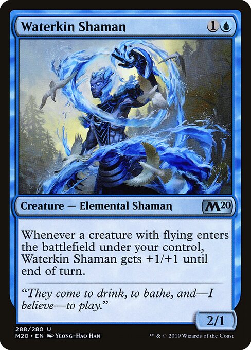 Core Set 2020 - 288 - Waterkin Shaman - Uncommon
