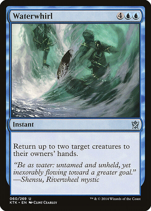 Khans of Tarkir - 60 - Waterwhirl - Uncommon