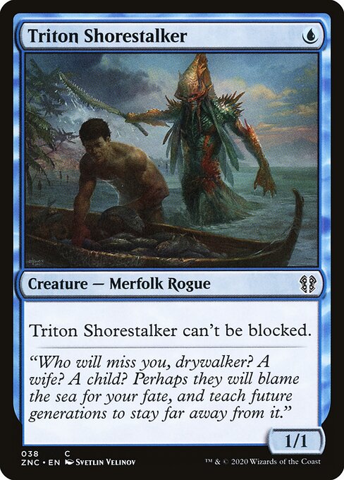 Zendikar Rising Commander - 38 - Triton Shorestalker - Common