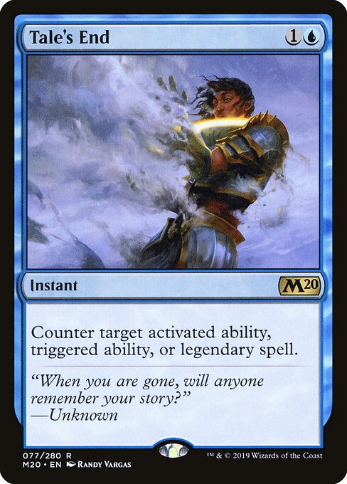 Core Set 2020 - 77 - Tale's End - Rare