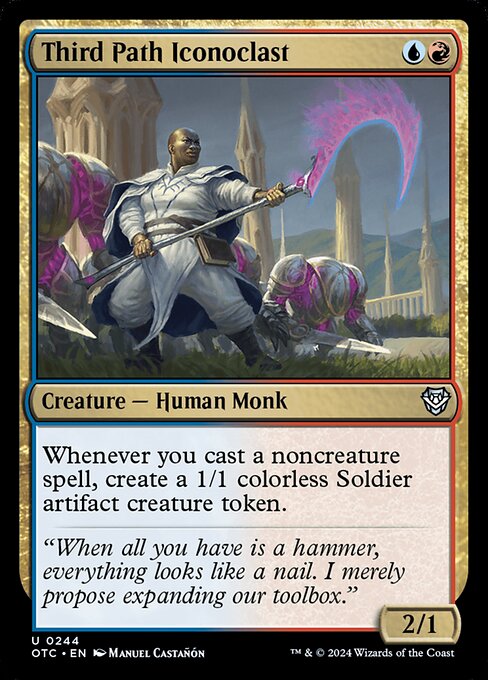 Outlaws of Thunder Junction Commander - 244 - Third Path Iconoclast - Uncommon