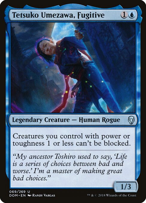 Dominaria - 69 - Tetsuko Umezawa, Fugitive - Uncommon