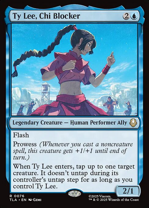 Avatar: The Last Airbender - 76 - Ty Lee, Chi Blocker - Rare