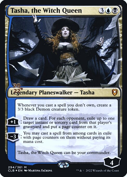 Battle for Baldur's Gate Promos - 294s - Tasha, the Witch Queen - Mythic