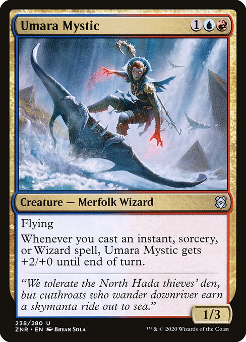 Zendikar Rising - 238 - Umara Mystic - Uncommon