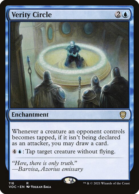 Crimson Vow Commander - 116 - Verity Circle - Rare