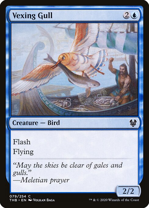 Theros Beyond Death - 79 - Vexing Gull - Common