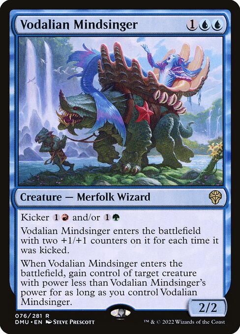 Dominaria United - 76 - Vodalian Mindsinger - Rare