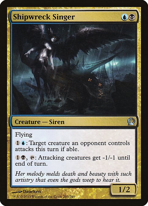 Theros - 203 - Shipwreck Singer - Uncommon