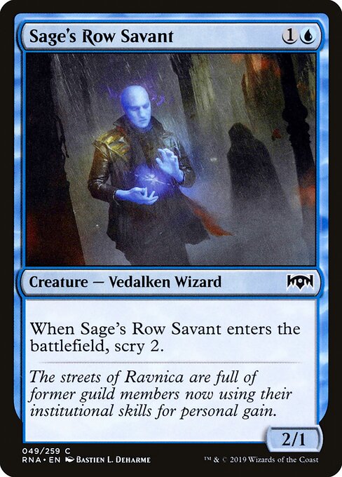 Ravnica Allegiance - 49 - Sage's Row Savant - Common