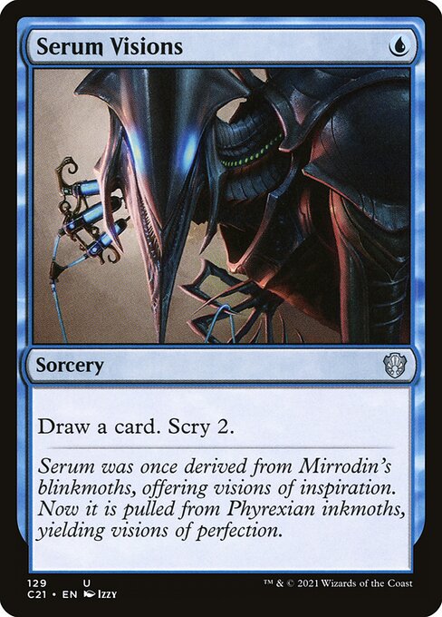 Commander 2021 - 129 - Serum Visions - Uncommon