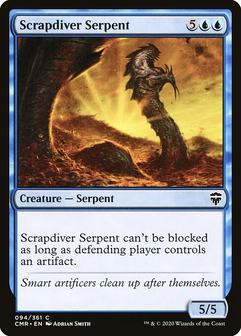 Commander Legends - 94 - Scrapdiver Serpent - Common