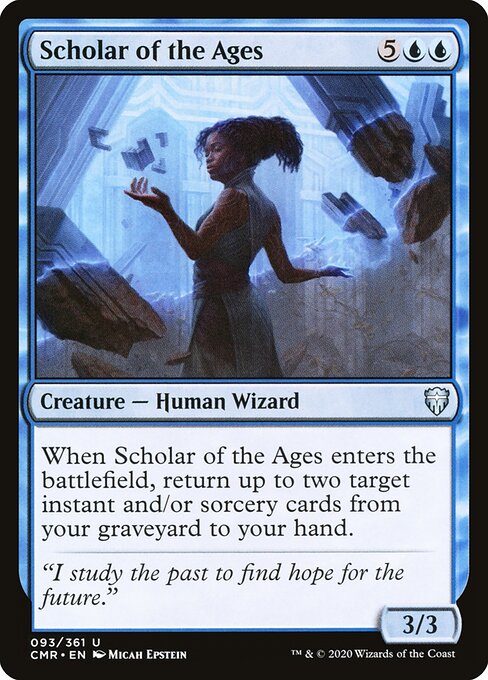Commander Legends - 93 - Scholar of the Ages - Uncommon