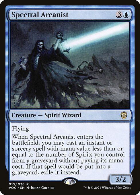 Crimson Vow Commander - 15 - Spectral Arcanist - Rare