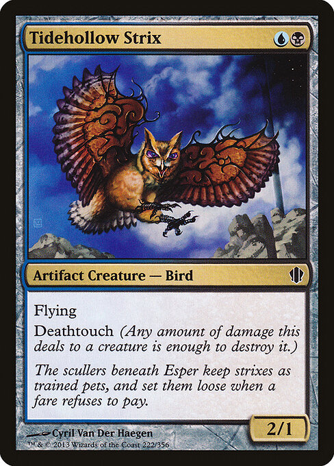 Commander 2013 - 222 - Tidehollow Strix - Common