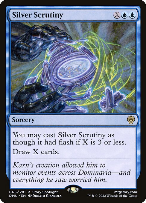 Dominaria United - 65 - Silver Scrutiny - Rare