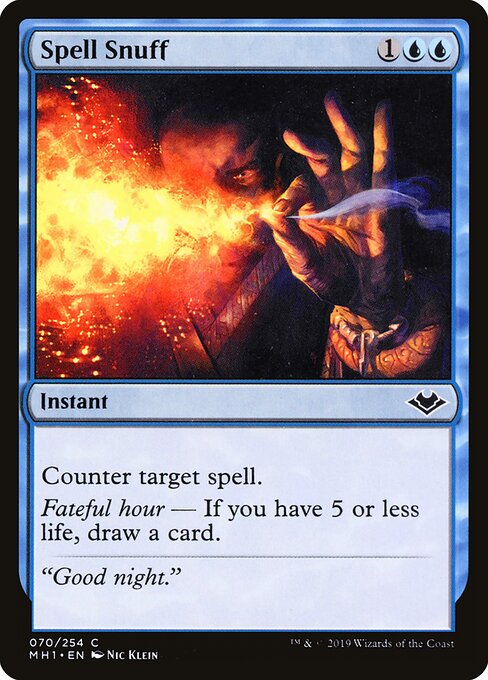 Modern Horizons - 70 - Spell Snuff - Common