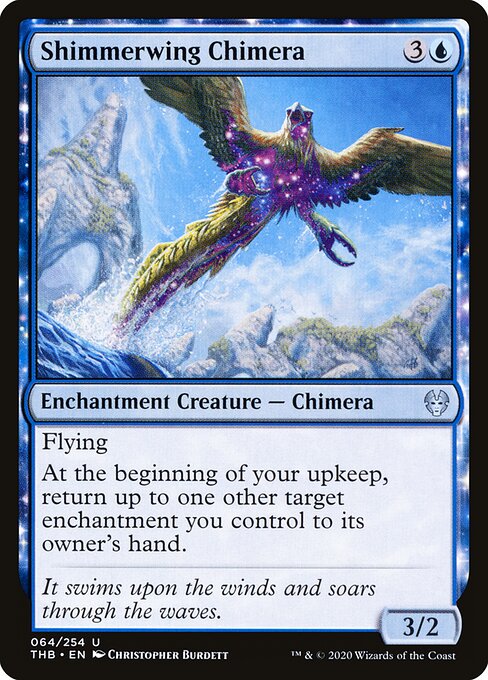 Theros Beyond Death - 64 - Shimmerwing Chimera - Uncommon
