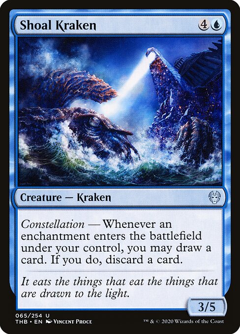 Theros Beyond Death - 65 - Shoal Kraken - Uncommon