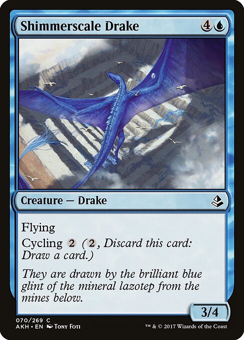 Amonkhet - 70 - Shimmerscale Drake - Common
