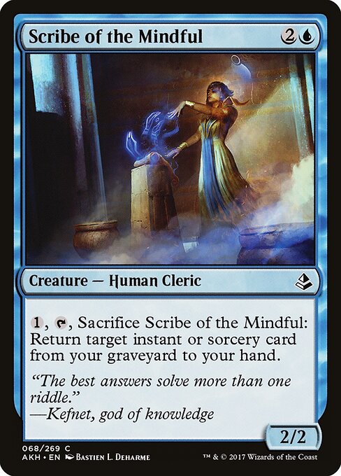 Amonkhet - 68 - Scribe of the Mindful - Common