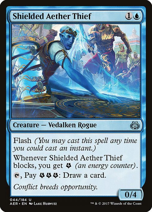 Aether Revolt - 44 - Shielded Aether Thief - Uncommon