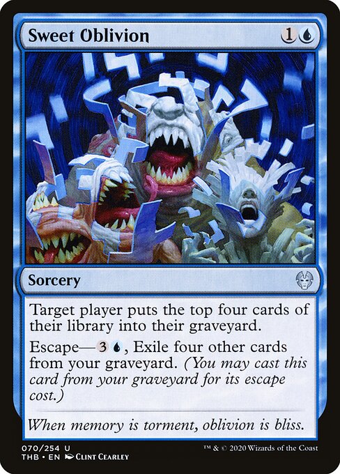 Theros Beyond Death - 70 - Sweet Oblivion - Uncommon