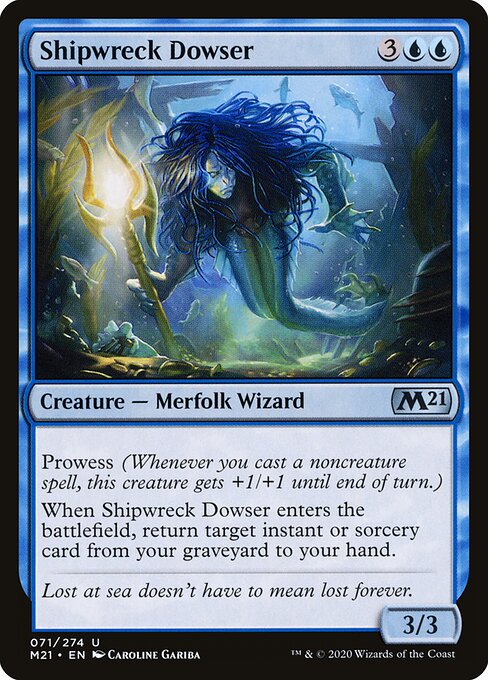 Core Set 2021 - 71 - Shipwreck Dowser - Uncommon