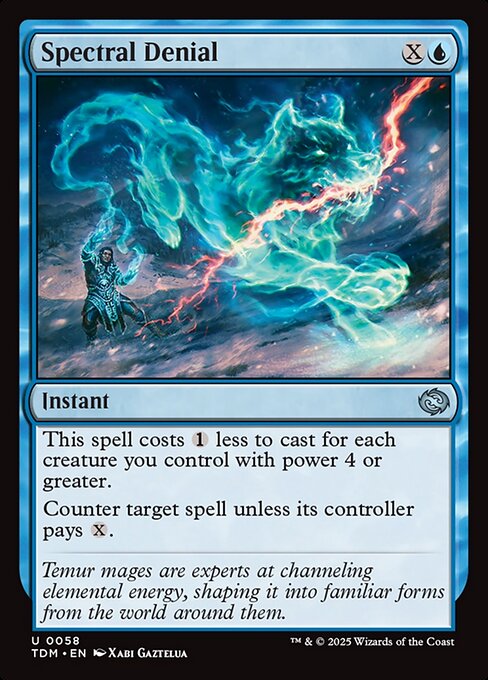 Tarkir: Dragonstorm - 58 - Spectral Denial - Uncommon