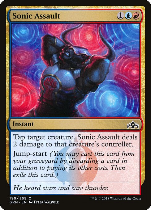 Guilds of Ravnica - 199 - Sonic Assault - Common