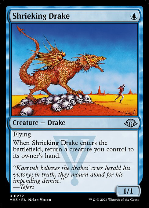 Modern Horizons 3 - 272 - Shrieking Drake - Uncommon