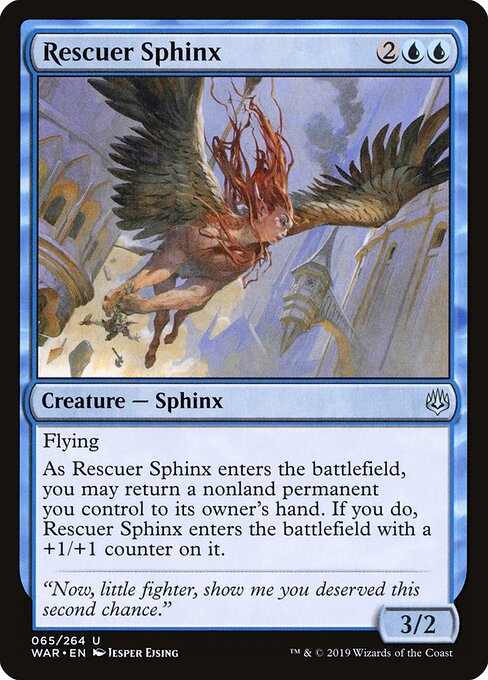 War of the Spark - 65 - Rescuer Sphinx - Uncommon