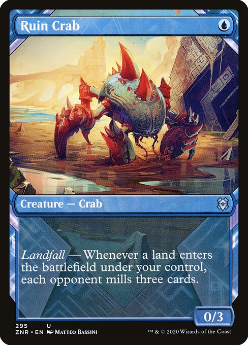 Zendikar Rising - 295 - Ruin Crab - Uncommon