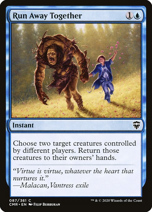 Commander Legends - 87 - Run Away Together - Common