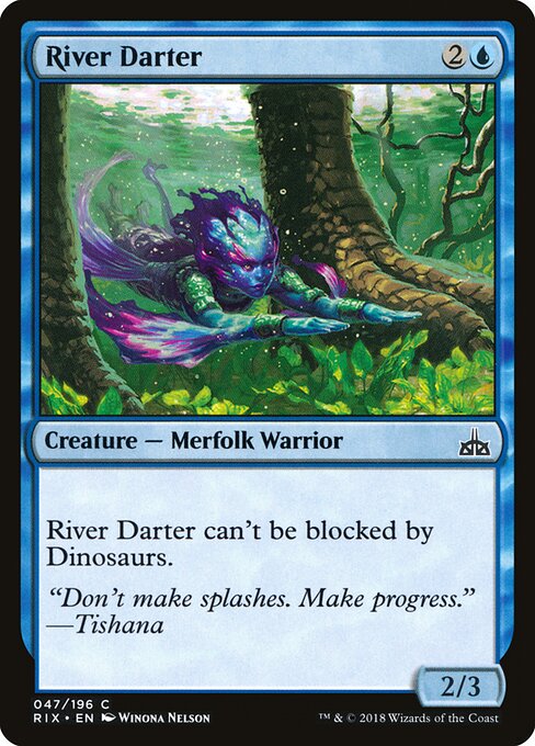 Rivals of Ixalan - 47 - River Darter - Common