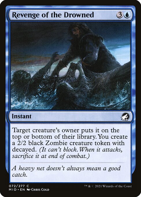 Innistrad: Midnight Hunt - 72 - Revenge of the Drowned - Common