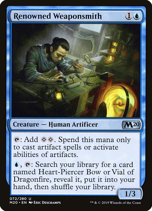 Core Set 2020 - 72 - Renowned Weaponsmith - Uncommon