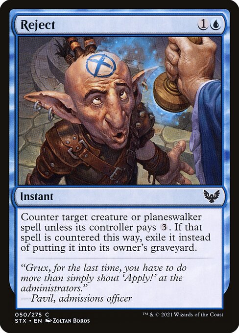 Strixhaven: School of Mages - 50 - Reject - Common