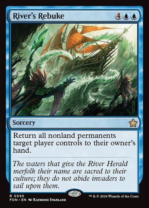 Foundations - 595 - River's Rebuke - Rare