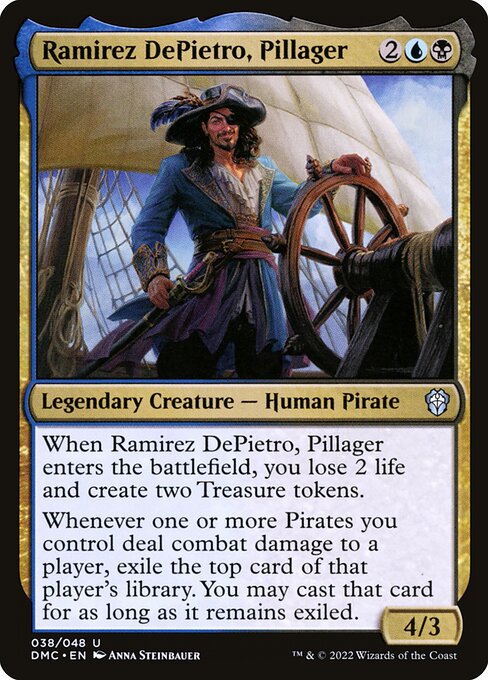 Dominaria United Commander - 38 - Ramirez DePietro, Pillager - Uncommon