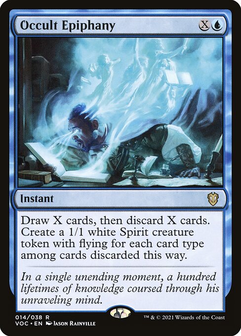 Crimson Vow Commander - 14 - Occult Epiphany - Rare