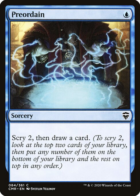 Commander Legends - 84 - Preordain - Common