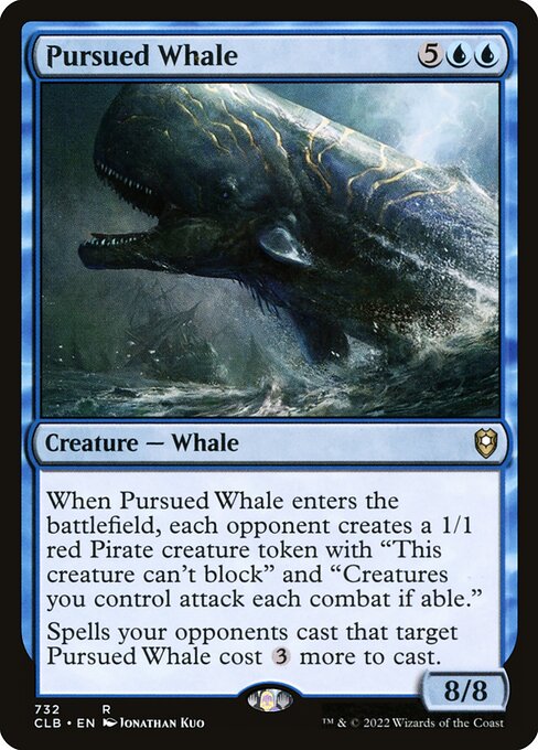 Commander Legends: Battle for Baldur's Gate - 732 - Pursued Whale - Rare